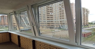 Остекление балкона Комсомольск-на-Амуре цена от 10045 руб. м/п. за 51 часов
