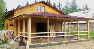 Пристроить веранду под ключ в Комсомольске-на-Амуре, цена от 10362 руб.